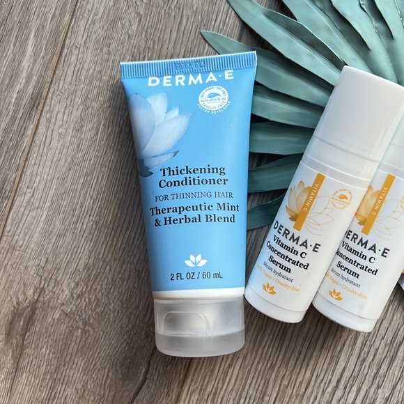 Bundle (2) Derma E Vitamin C Serum + (2) Hair Deluxe Size Samples - Picture 5 of 9